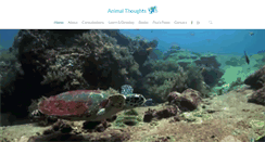 Desktop Screenshot of animalthoughts.com